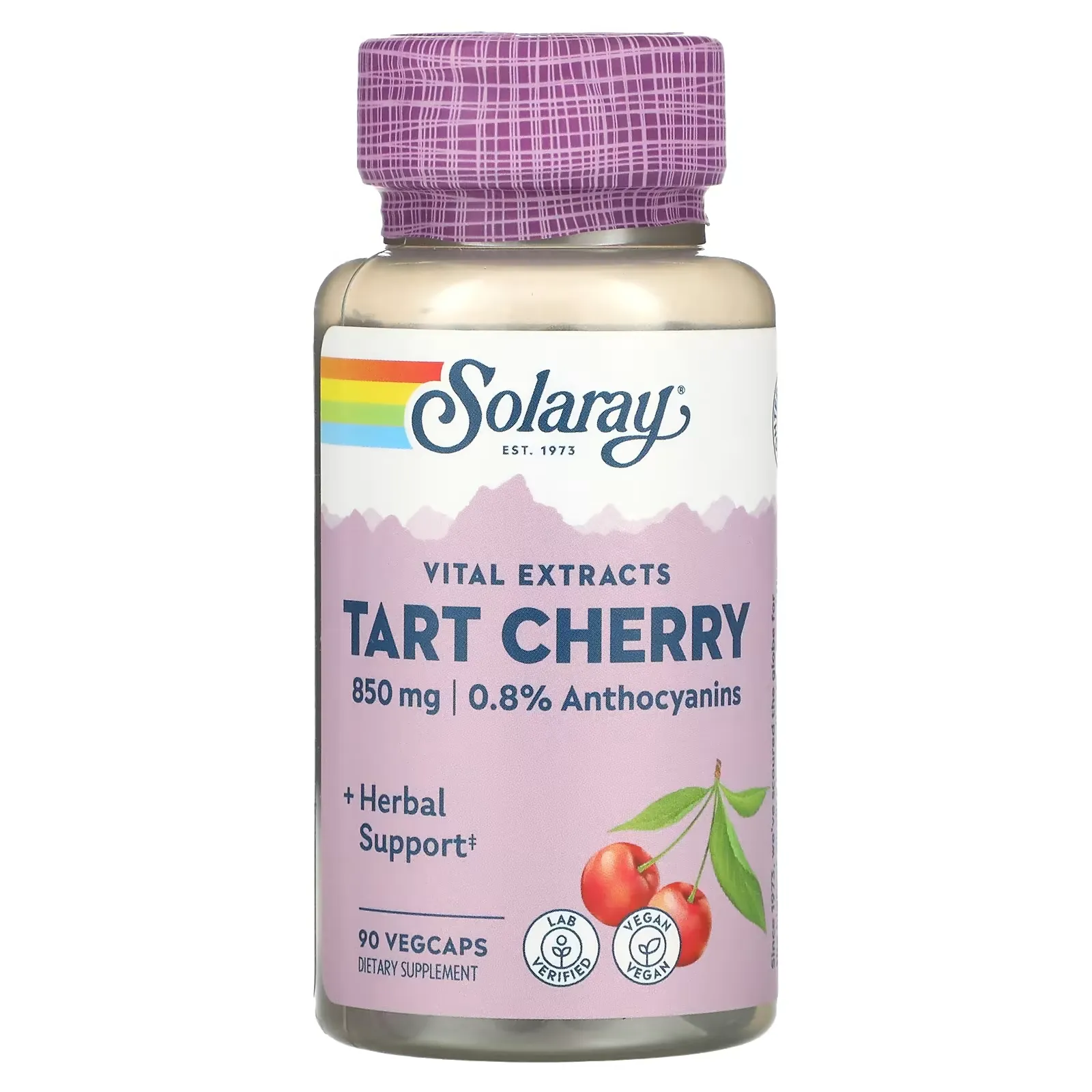 Tart Cherry, 850 mg, 90 VegCaps