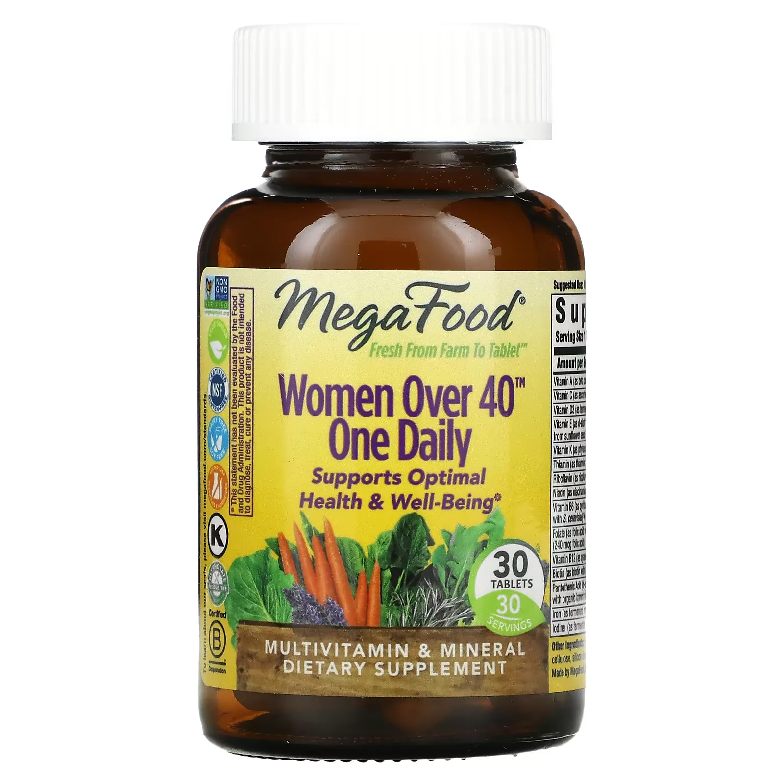 Women Over 40 One Daily, 30 Tablets