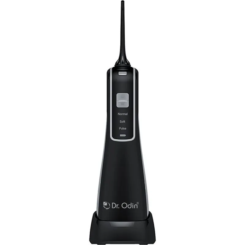 Dr. Odin Portable Cordless Dental Oral Irrigator Water Flosser - Black