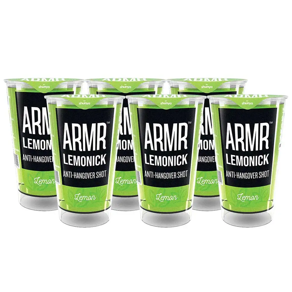 ARMR Anti Hangover Shot,  6 Piece(s)/Pack  Lemon