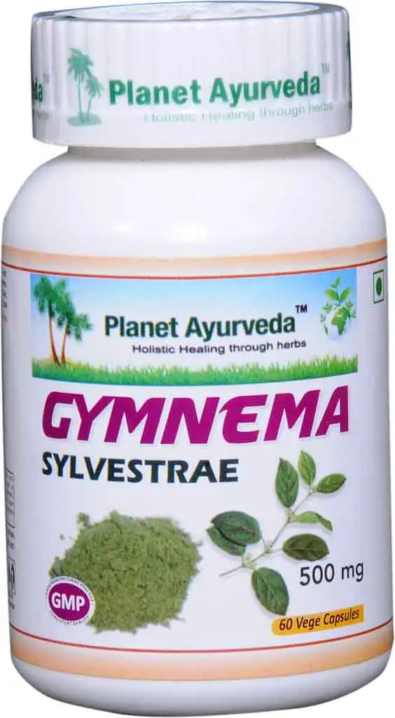 Planet Ayurveda Gymnema Sylvestrae (500 mg),  60 veggie capsule(s)