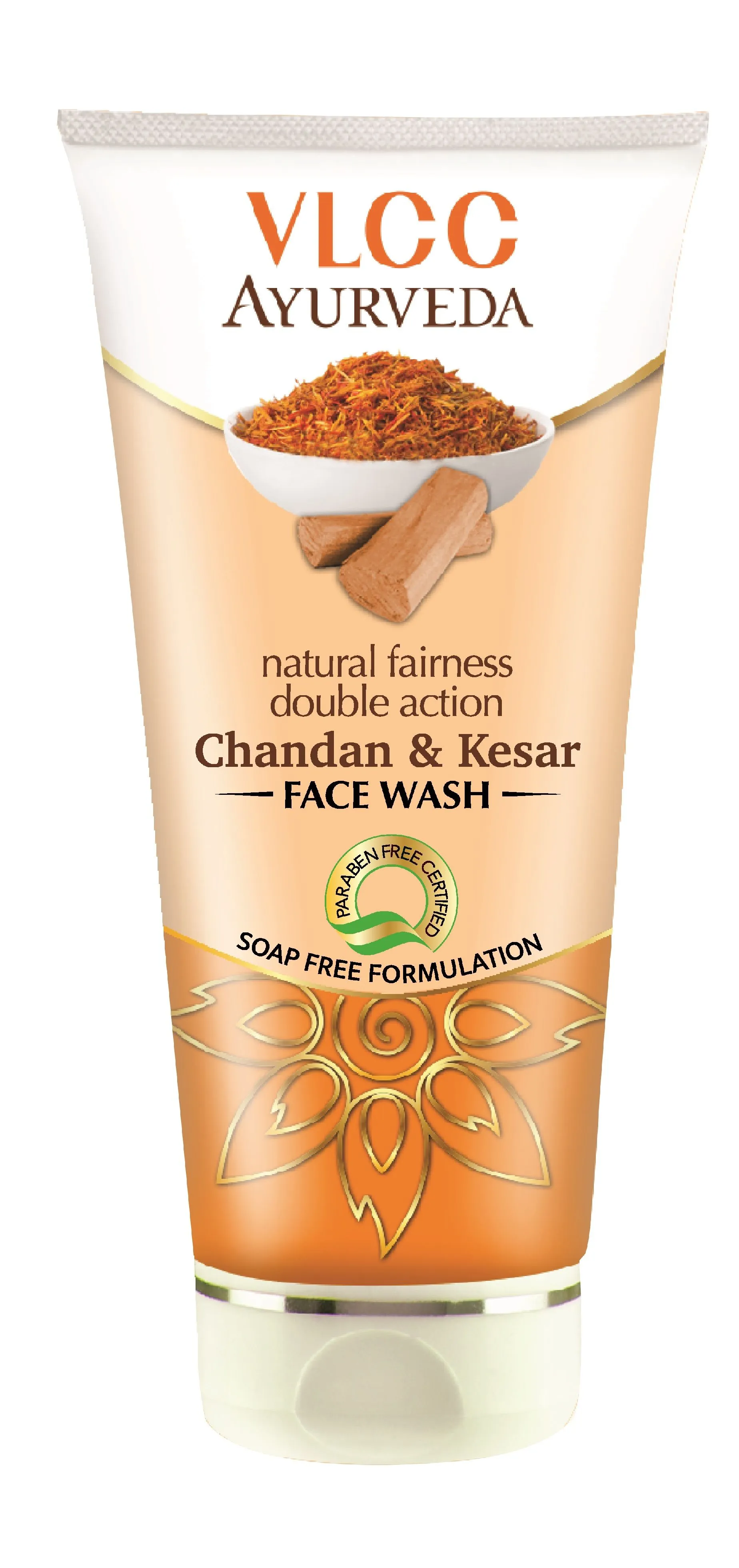 VLCC Ayurveda Natural Fairness Double Action Chandan & Kesar Face Wash