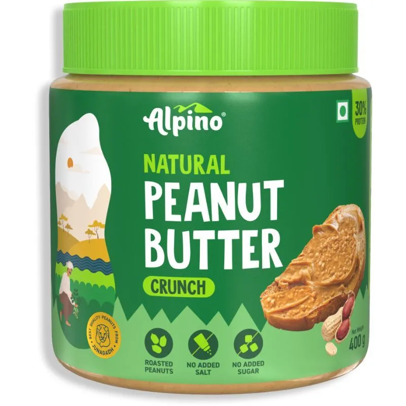 Alpino Natural Peanut Butter Crunchy