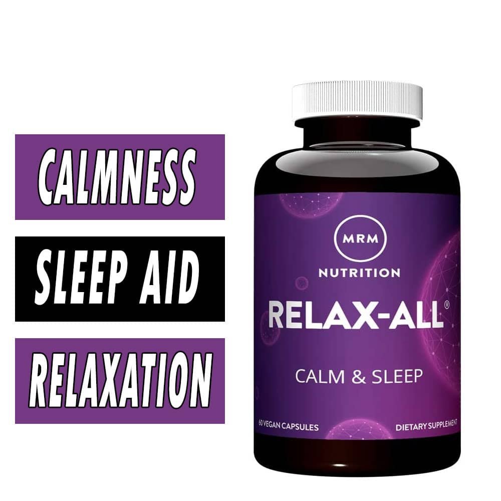 MRM Relax All - 60 Vegan Capsules