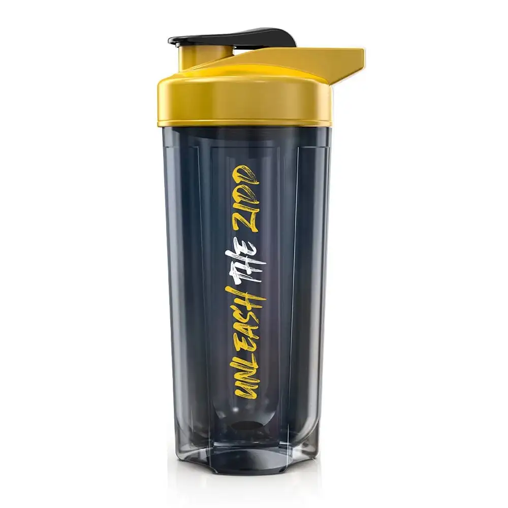 MuscleBlaze ZIDD Pro 2.0 Shaker (UNLEASH THE ZIDD),  Yellow & Black  750 ml