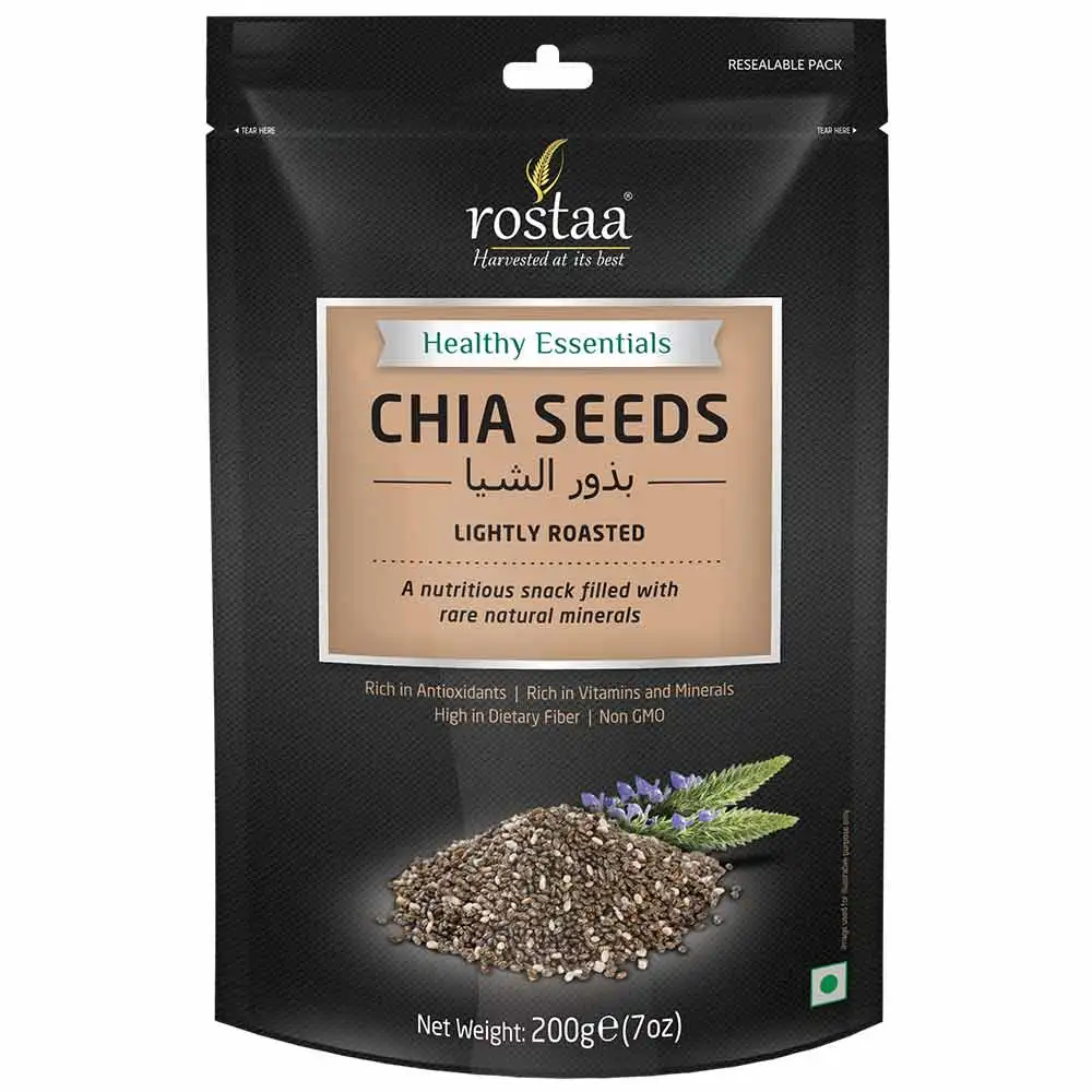 Rostaa Chia Seeds,  200 g  Unflavoured