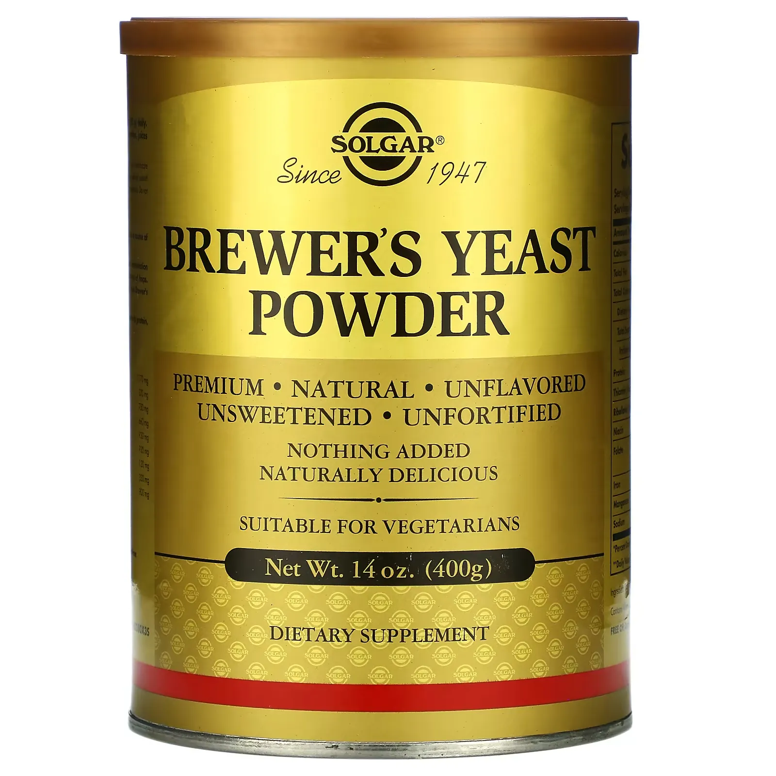 Brewer's Yeast Powder, 14 oz (400 g)