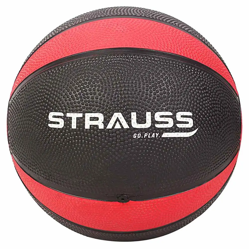 Strauss Medicine Weight Training Ball,  Red  2 Kg