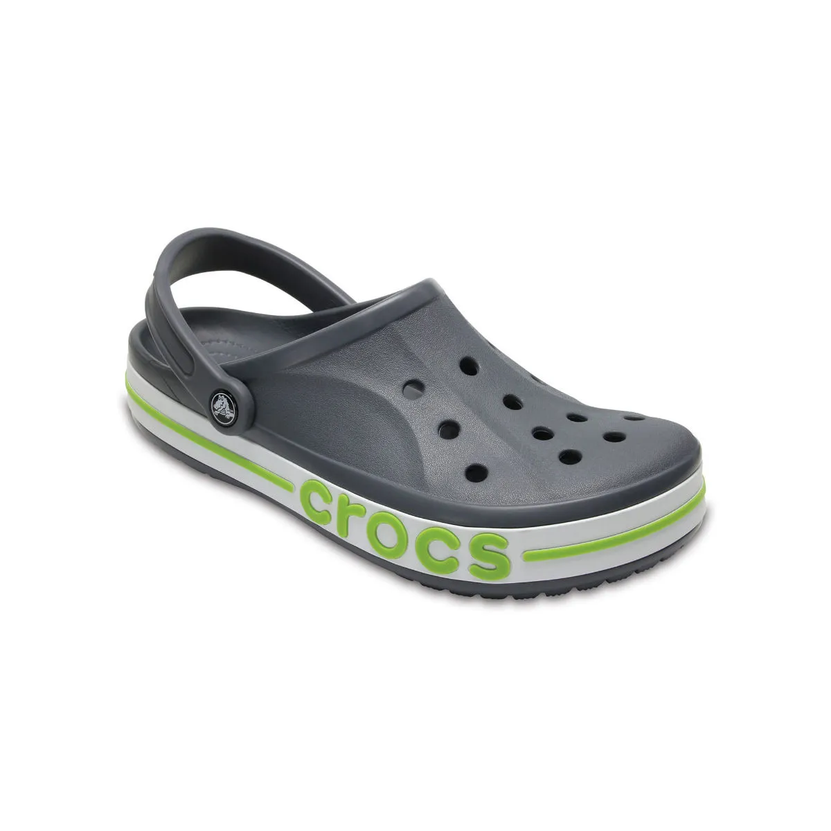 Crocs Grey Bayaband Unisex Clogs