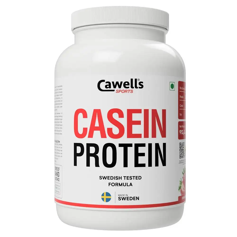 Cawells Sports Casein Protein,  2.01 lb  Strawberry