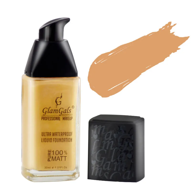 GlamGals Ultra Water Proof Liquid Foundation - Warm Nude