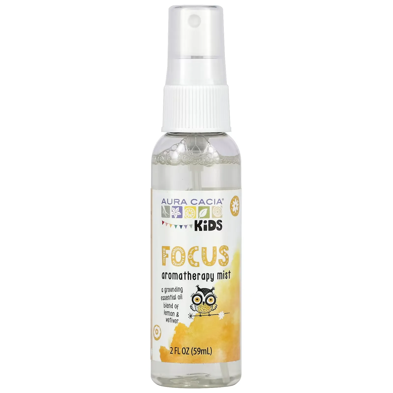 Kids, Focus Aromatherapy Mist, 2 fl oz (59 ml)