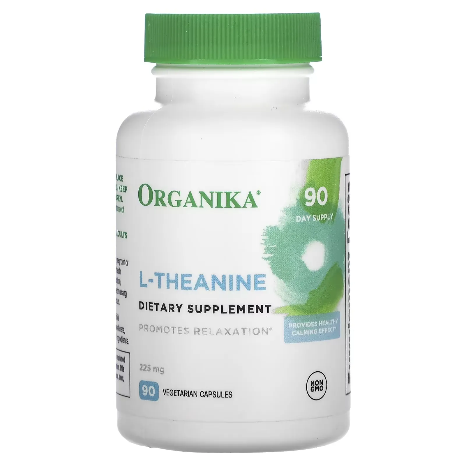 L-Theanine, 225 mg, 90 Vegetarian Capsules