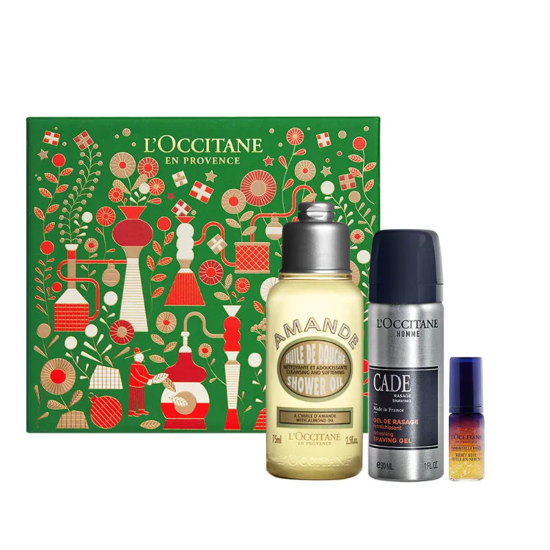 L'Occitane Men Mini Travel Kit