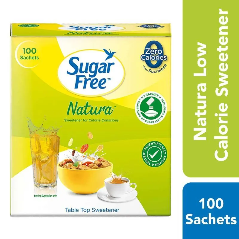 Sugarfree Natura Low Calorie Sweetner Sachets