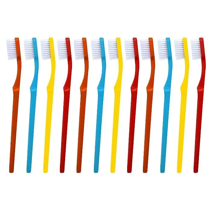 Aquawhite Complete Active Toothbrush - Hard Bristles (Pack of 12)