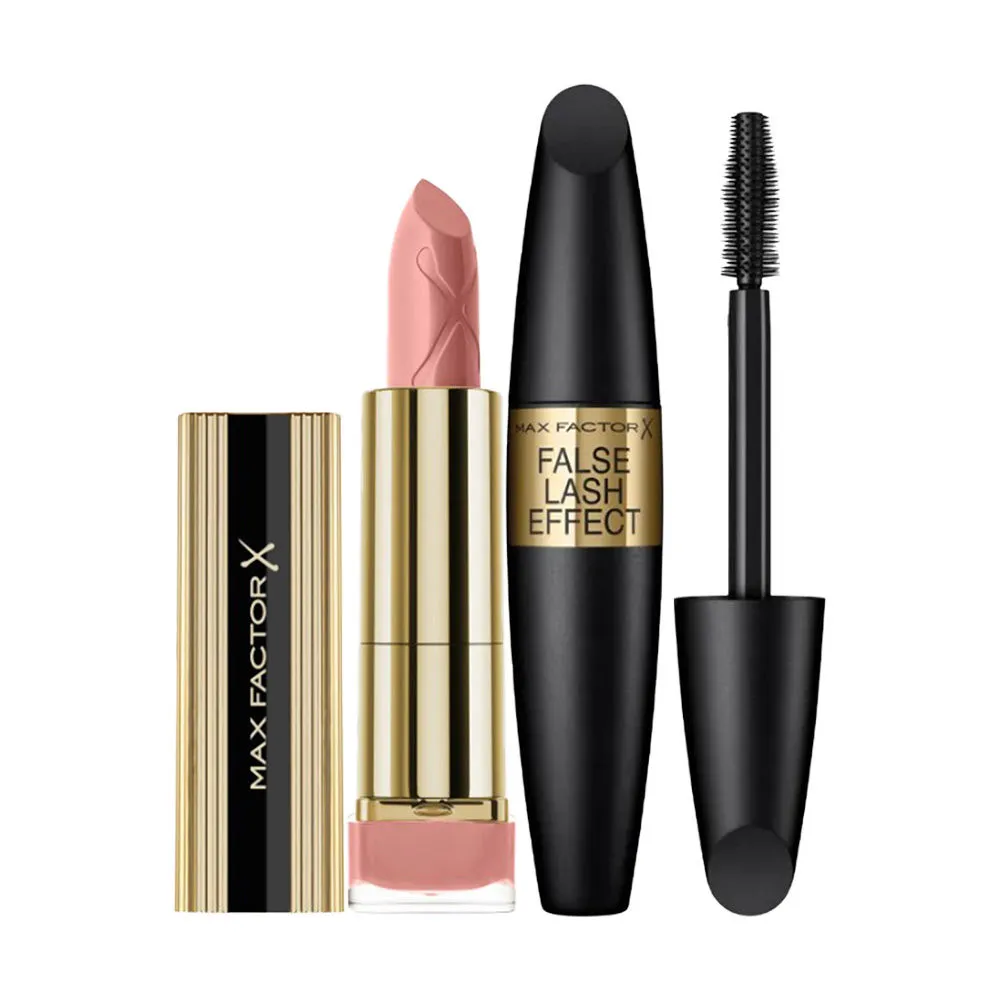 Max Factor Combo- Mascara And Lipstick