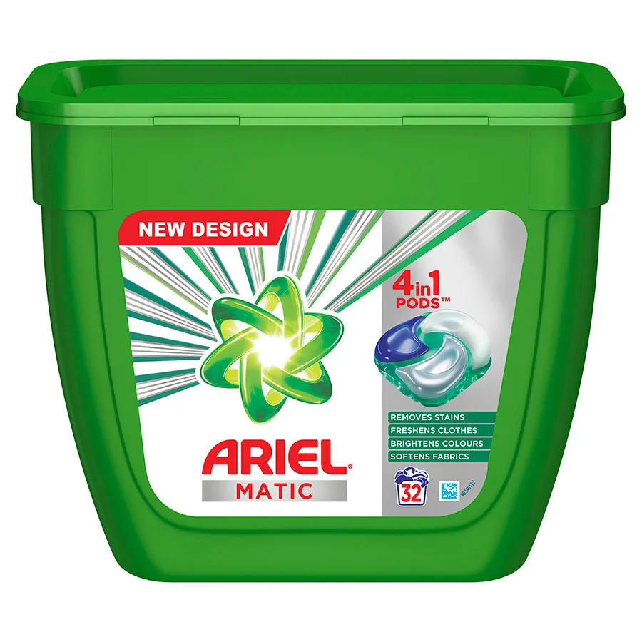 Ariel Matic 4 In1 Pods Liquid Detergent