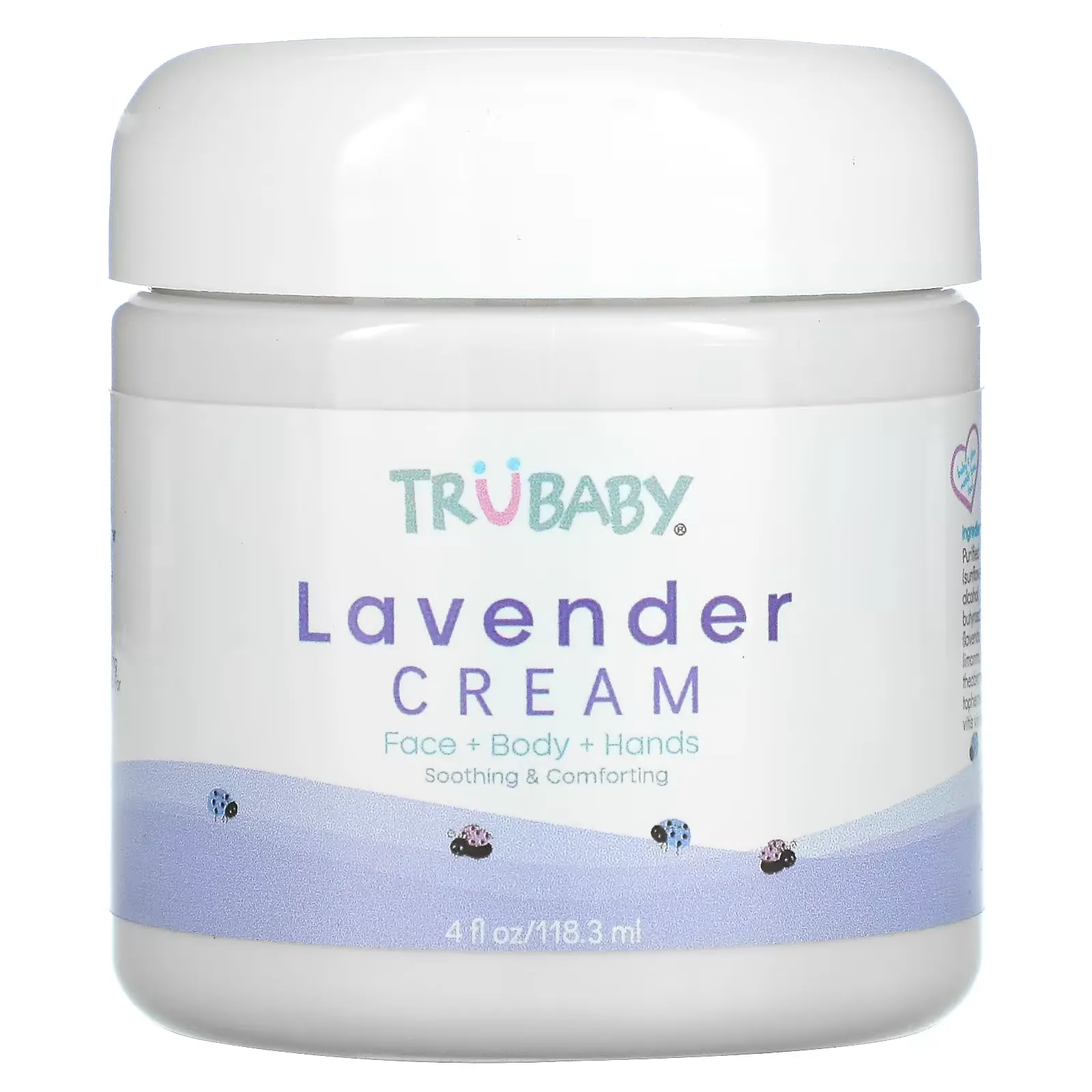 TruBaby, Lavender Cream, 4 fl oz (118.3 ml)