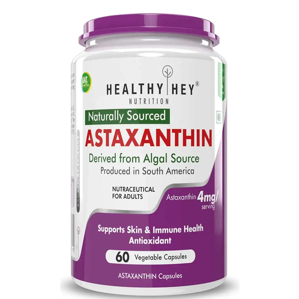 HealthyHey Nutrition Astaxanthin,  60 capsules