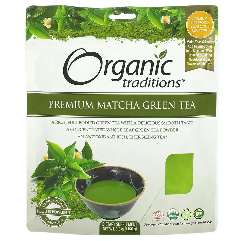 Premium Matcha Green Tea, 3.5 oz (100 g)