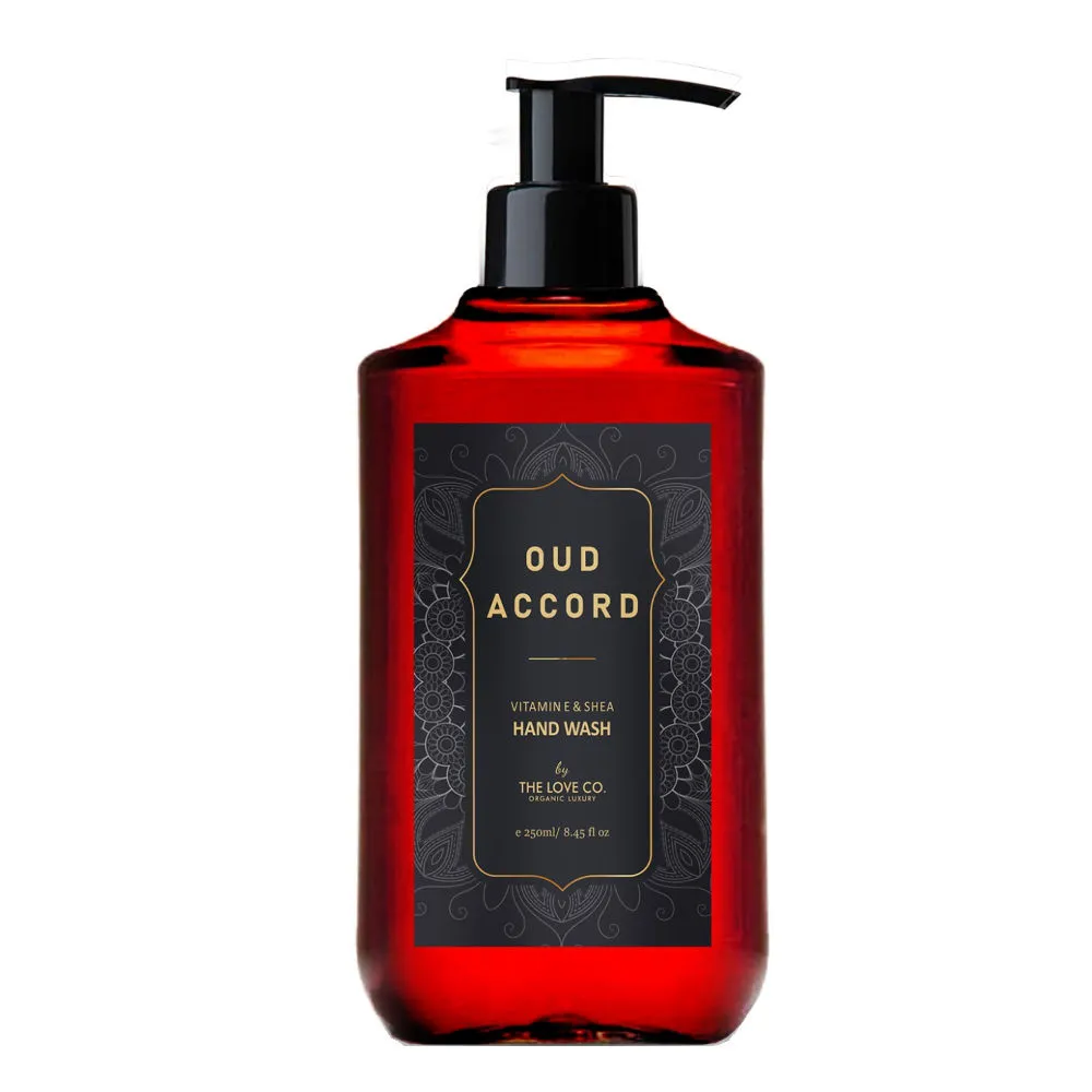 The Love Co. Organic Luxury Oud Accord Vitamin E & Shea Hand Wash