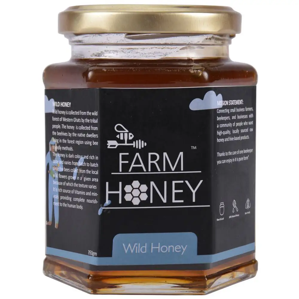 Farm Honey Wild Honey,  250 g  Unflavoured