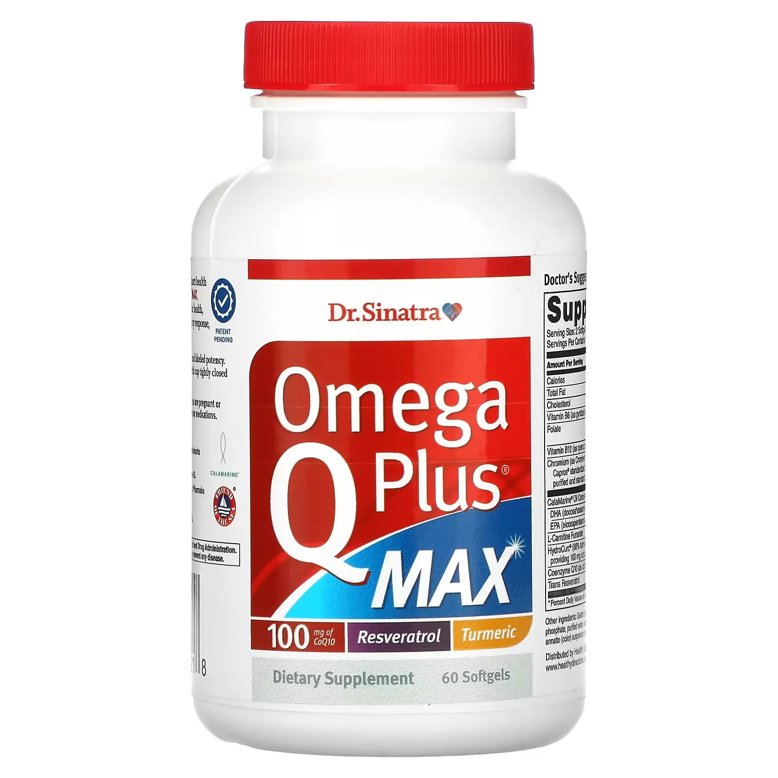 Omega Q Plus MAX, 100 mg, 60 Softgels