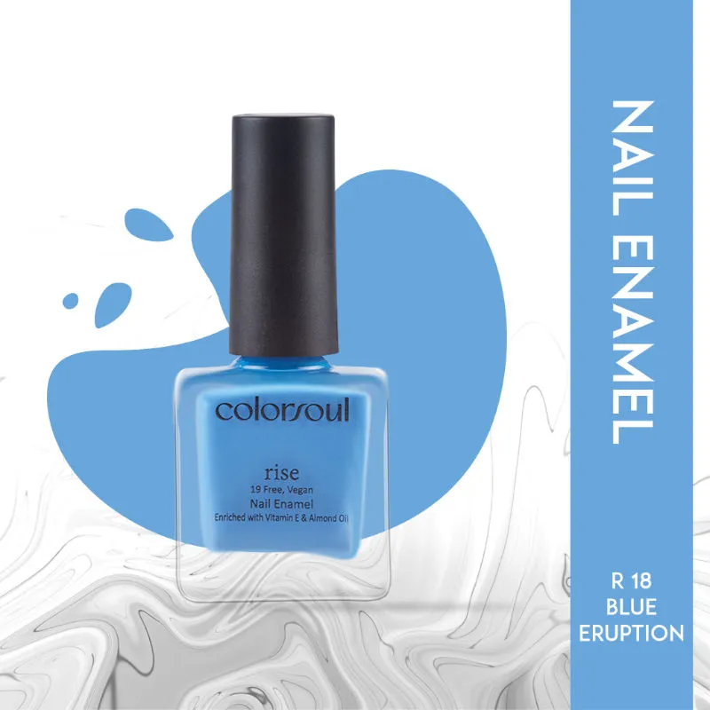 ColorSoul Rise Nail Enamel - Blue Eruption