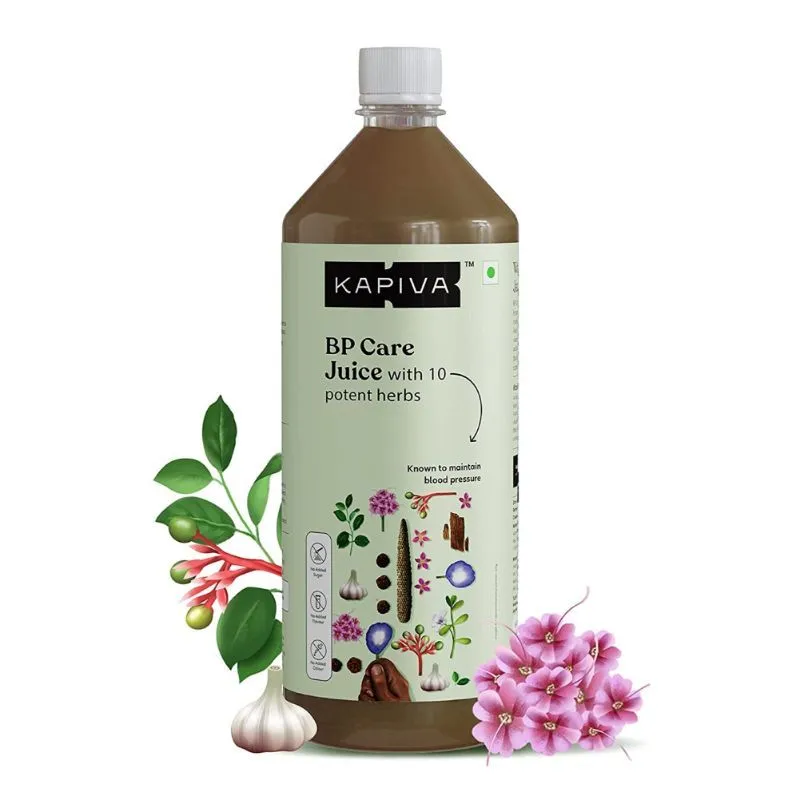 Kapiva Ayurveda BP Care Juice - Ayurvedic Juice for Curbing Hypertension with 10 Potent Herbs