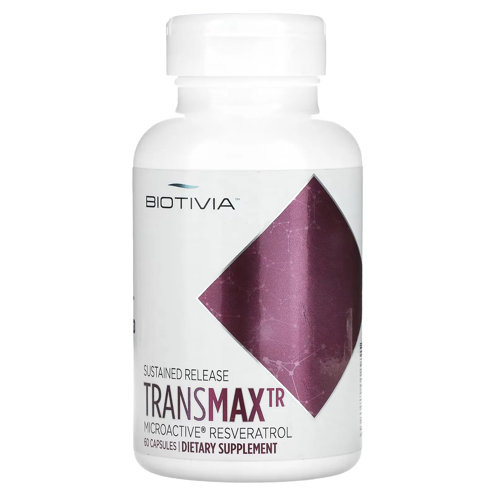 TransmaxTR, MicroActive-Resveratrol, 60 Capsules