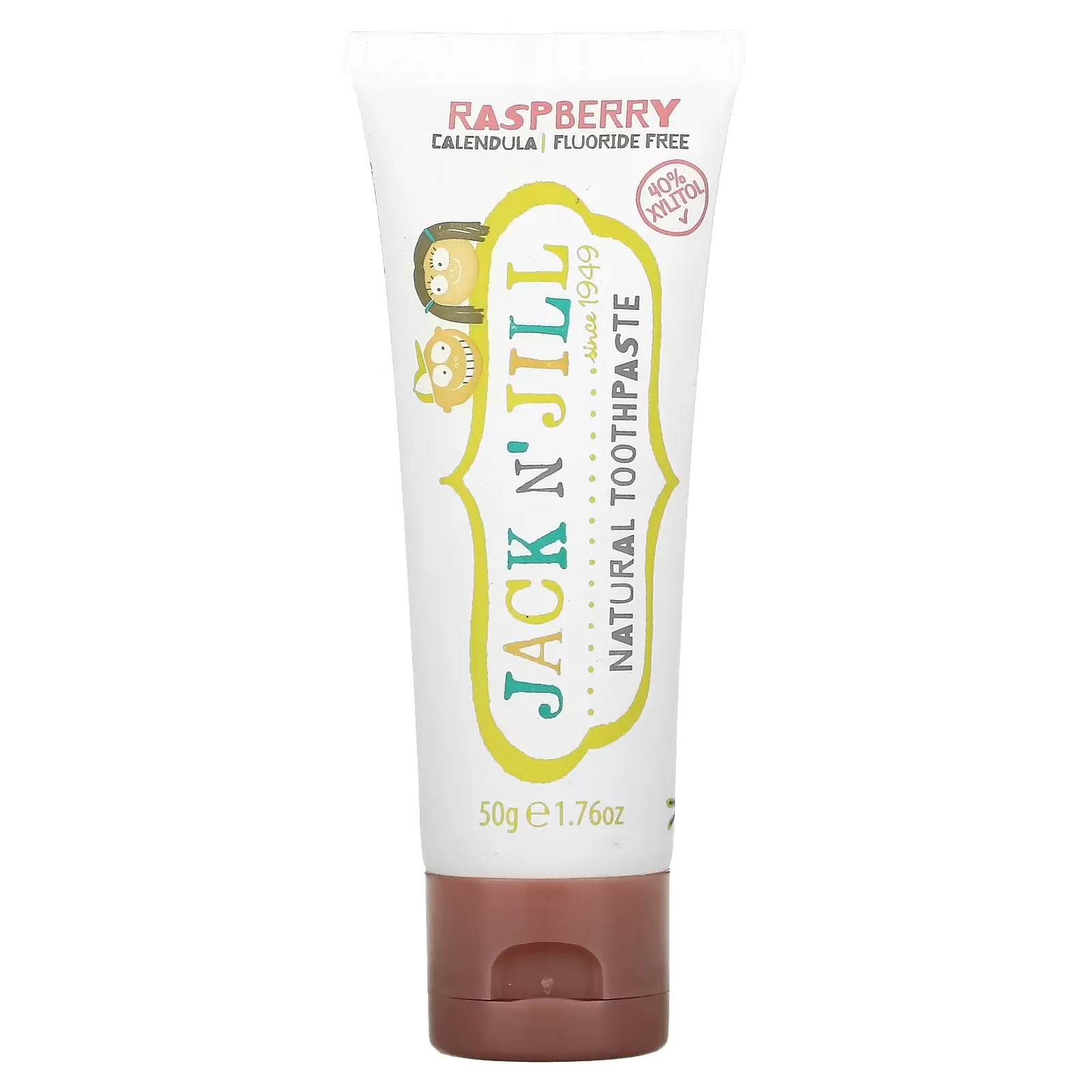 Natural Toothpaste, 6 Months+, Raspberry, 1.76 oz (50 g)