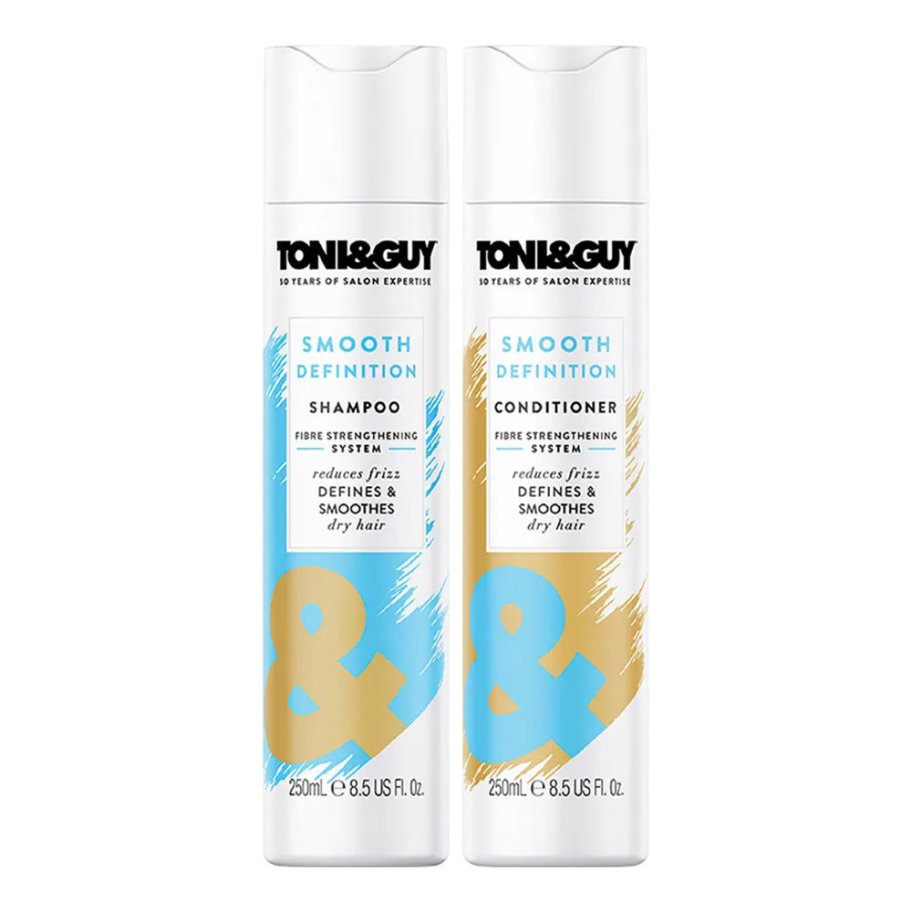 Toni&Guy Smooth Definition Shampoo & Conditioner For Dry Hair