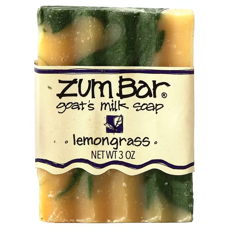 Zum Bar, Goat's Milk Soap, Lemongrass, 3 oz