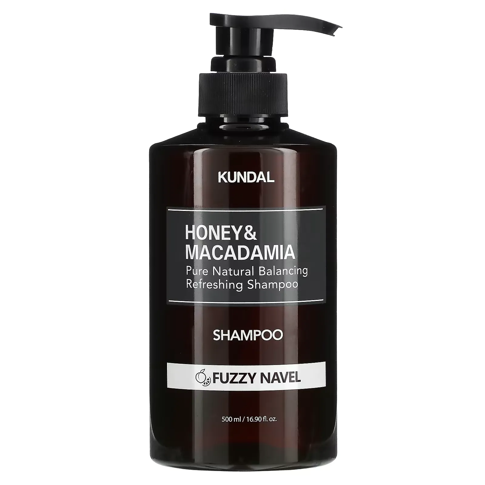 Honey & Macadamia, Refreshing Shampoo, Fuzzy Navel, 16.90 fl oz (500 ml)