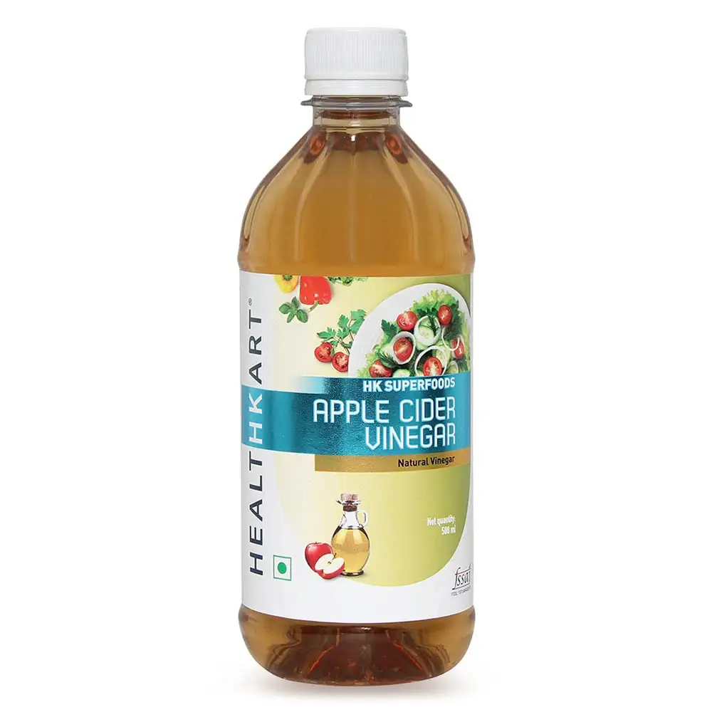 Healt Apple Cider Vinegar Filtered  OP,  0.5 L  Unflavoured (Pet Bottle)