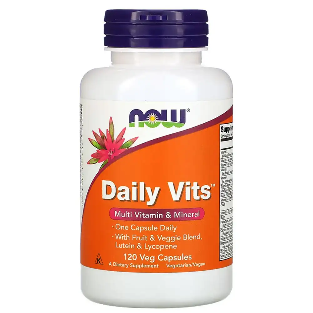 Now Daily Vits,  120 capsules  Unflavoured