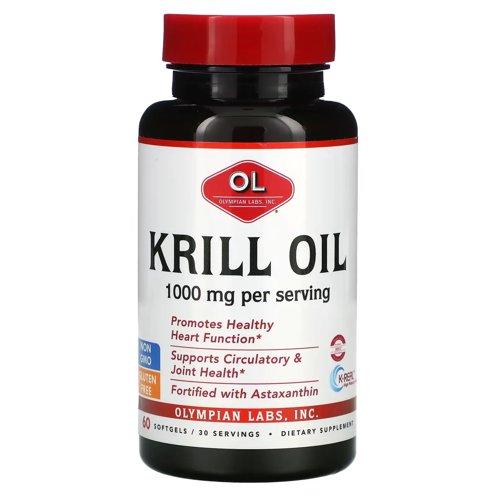 Krill Oil, 500 mg, 60 Softgels