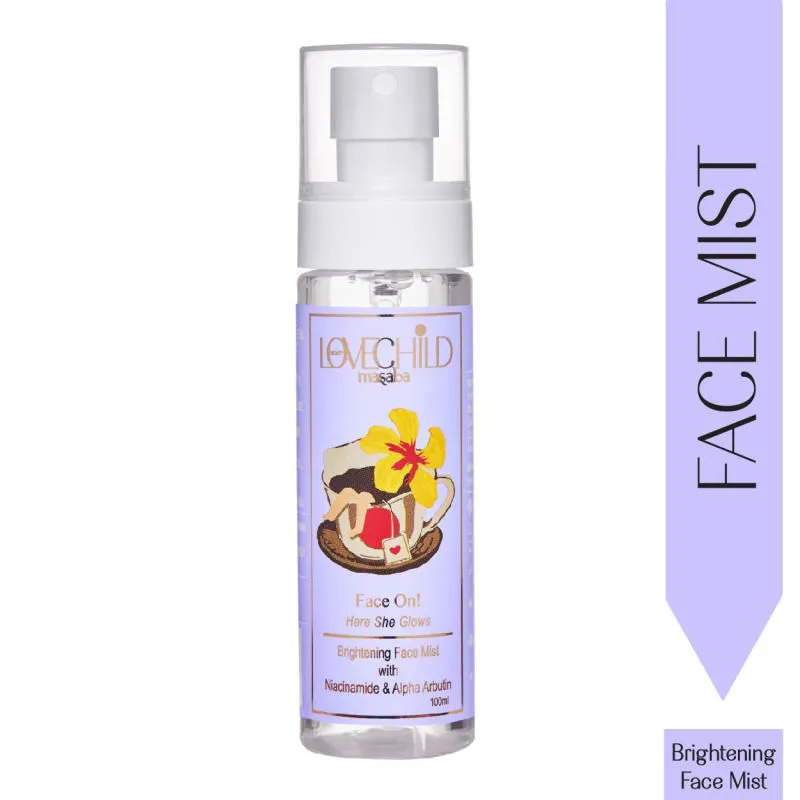 LoveChild Masaba - Face On! - Here She Glows! Brightening Face Mist