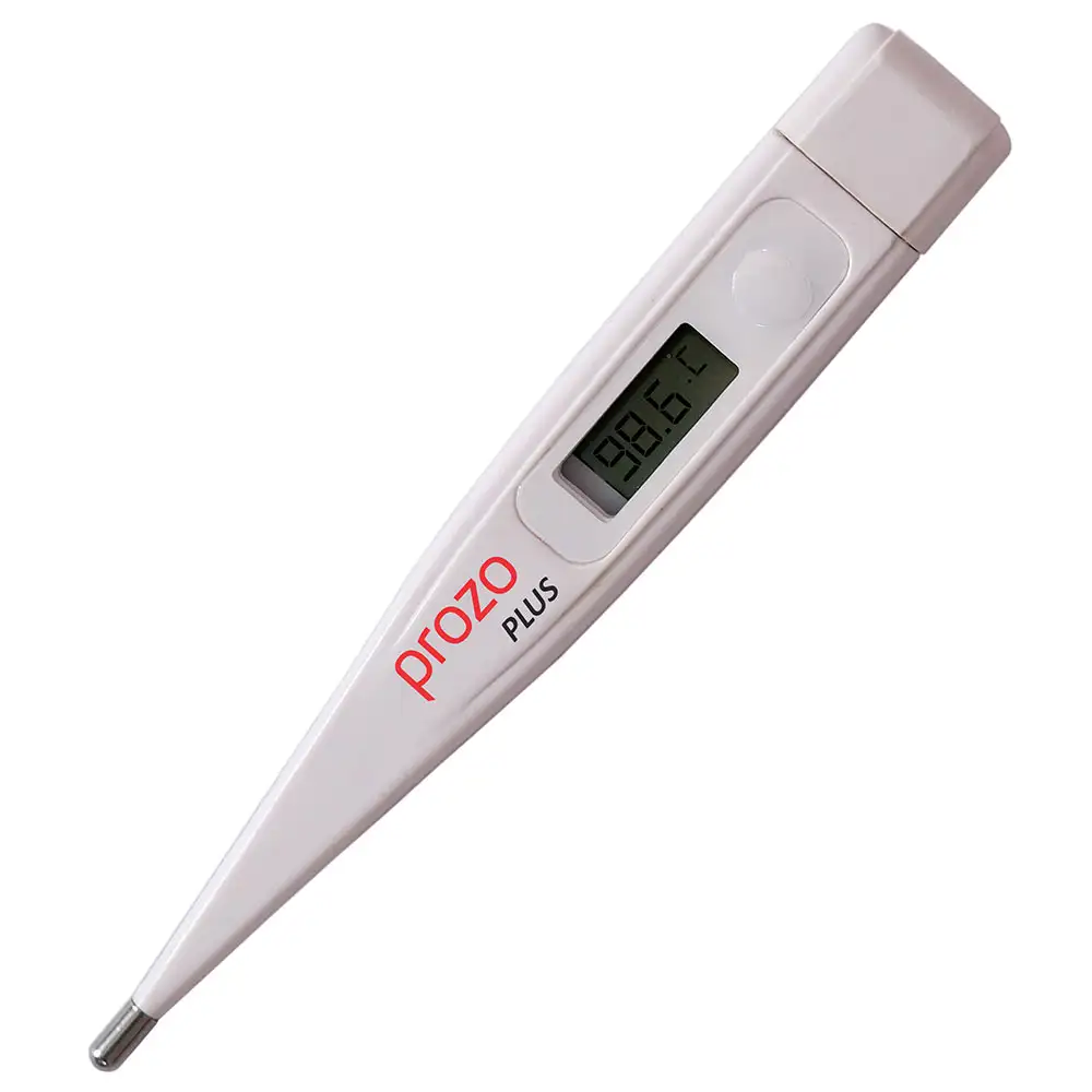 Prozo Plus Digital Waterproof Thermometer,  White