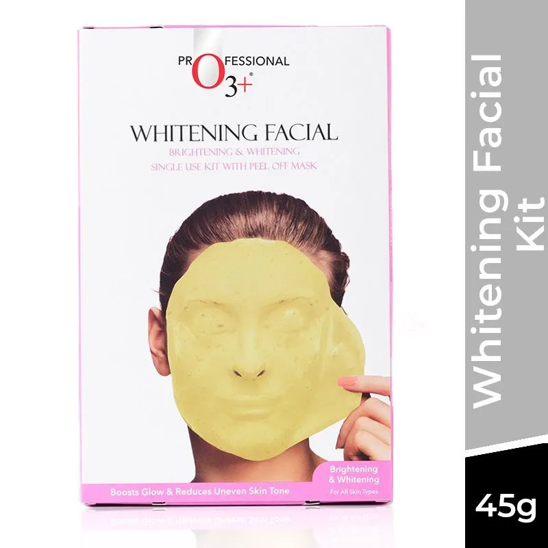 O3+ Whitening Facial Kit With Brightening & Whitening Peel Off Mask