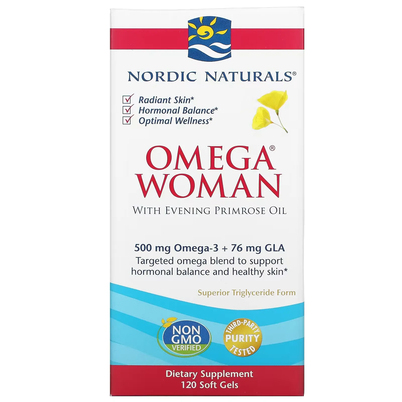 Omega Woman with Evening Primrose Oil, 120 Soft Gels