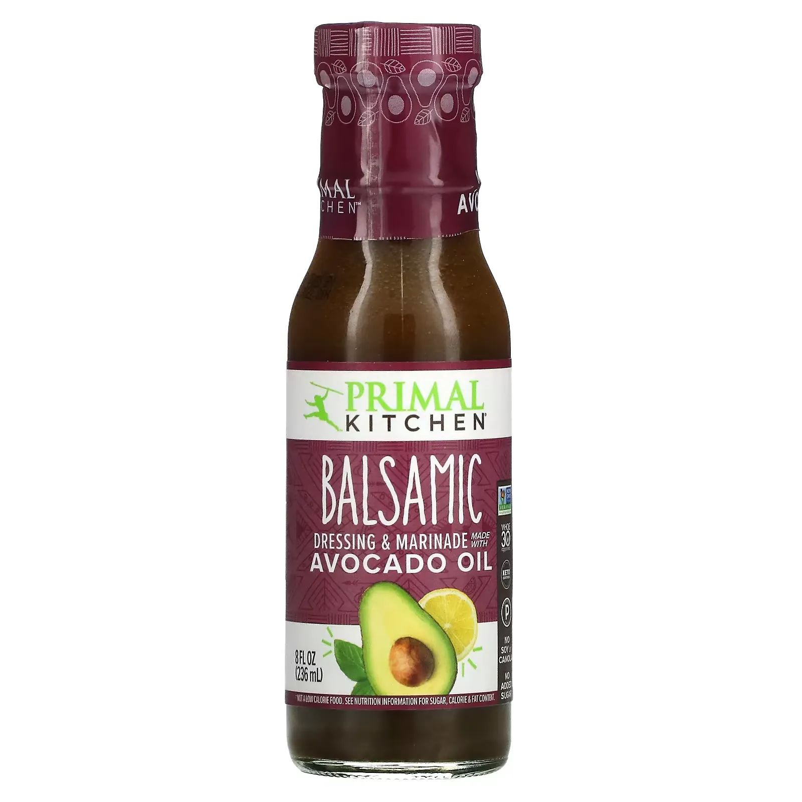 Dressing & Marinade Made with Avocado Oil, Balsamic, 8 fl oz (236 ml)