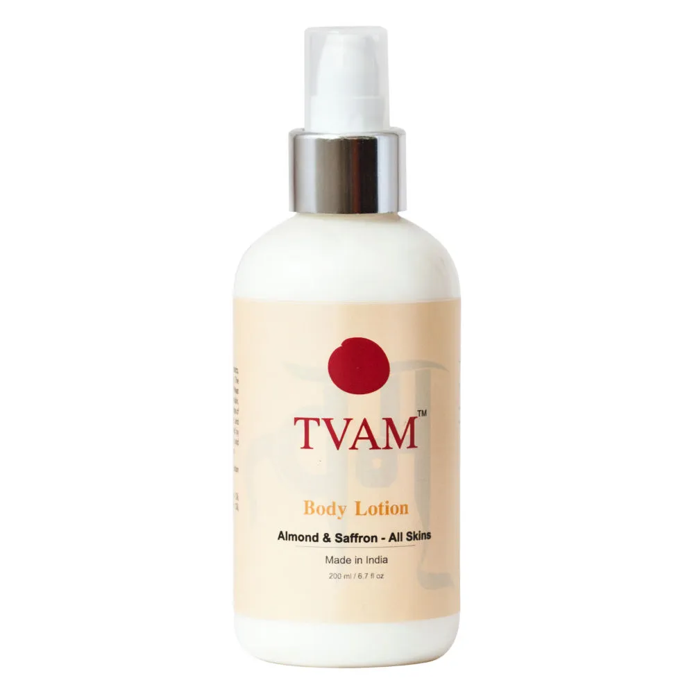 TVAM Almond & Saffron Body Lotion