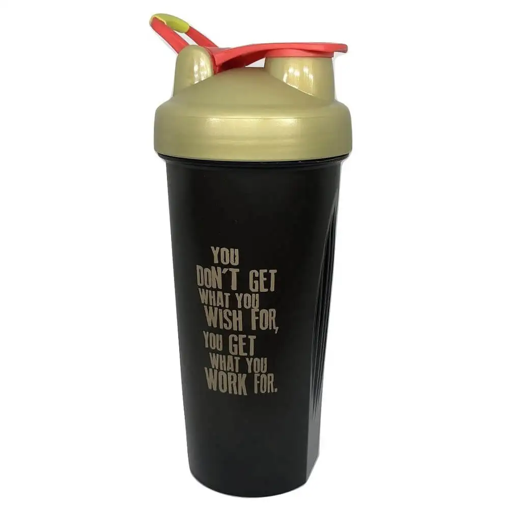 Greenbee Protein Shaker,  Black & Beige  700 ml