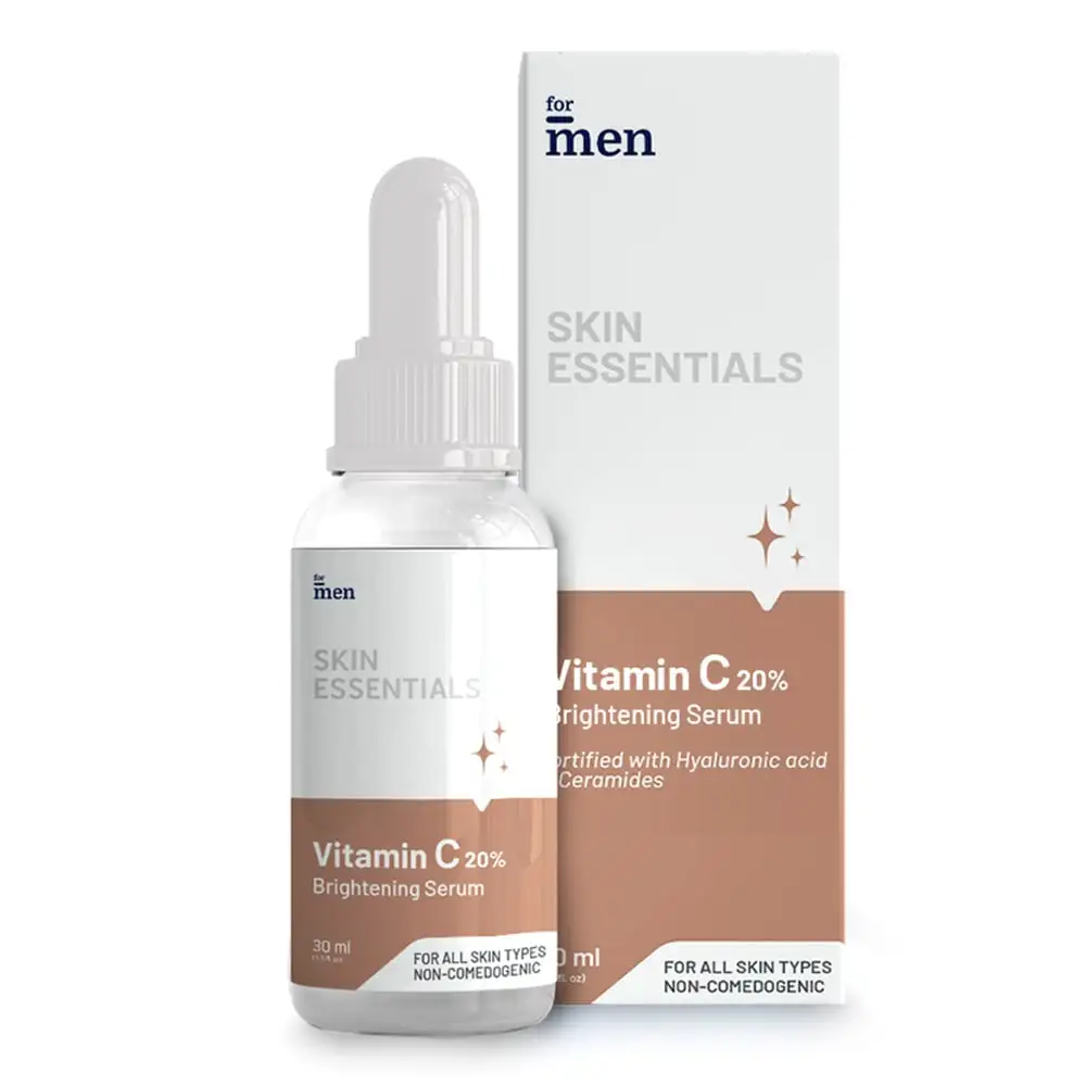 ForMen Vitamin C Brightening Serum,  30 ml  for All Types of Skin