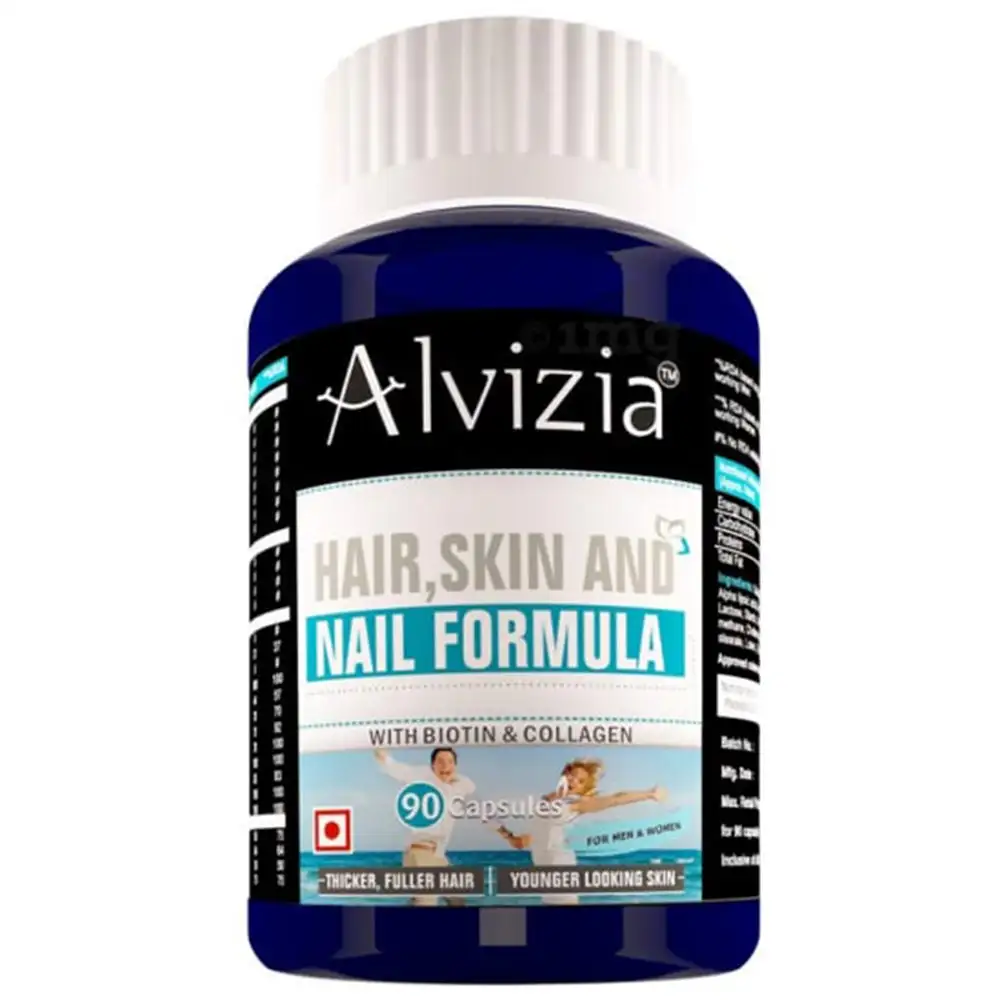 Alvizia Hair Skin & Nail Formula,  90 capsules  Unflavoured