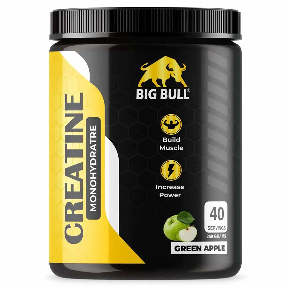 Big Bull Creatine,  Green Apple  0.57 lb