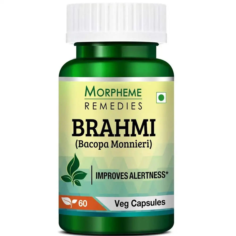 Morpheme Remedies Bacopa (500 mg),  60 veggie capsule(s)