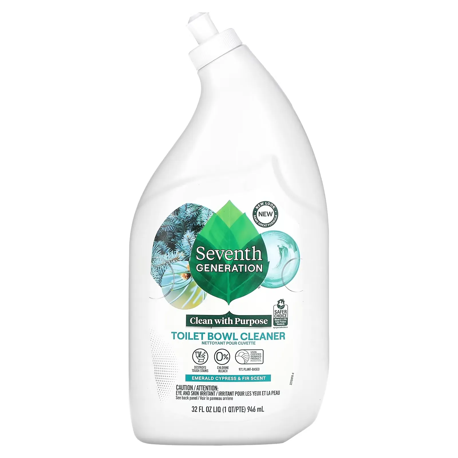 Toilet Bowl Cleaner, Emerald Cypress & Fir, 32 fl oz (946 ml)